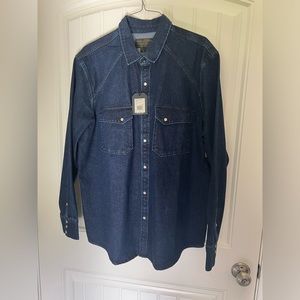 Filson Men’s Long Sleeve Denim Shirt